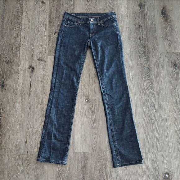 Citizens of Humanity Ava #142 Low Waist Straight Leg Stretch Jeans Sz 26 - Picture 1 of 12
